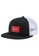 Nixon black Team Trucker Hat - Black / Red / White (C21671055) D57BEAC1603F80GS_1