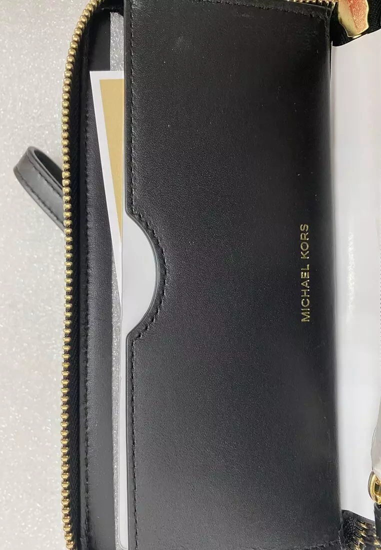Michael kors striped wallet shop