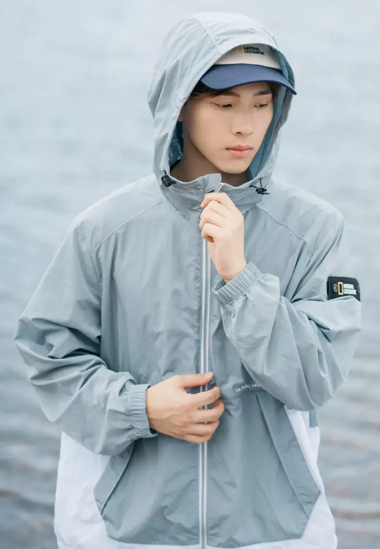 National geographic windbreaker clearance