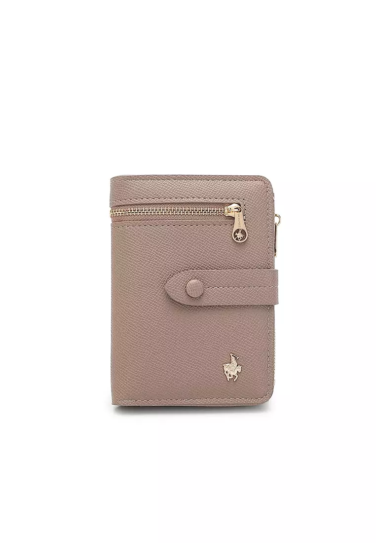 Women's Short Purse / Wallet - Dark Beige