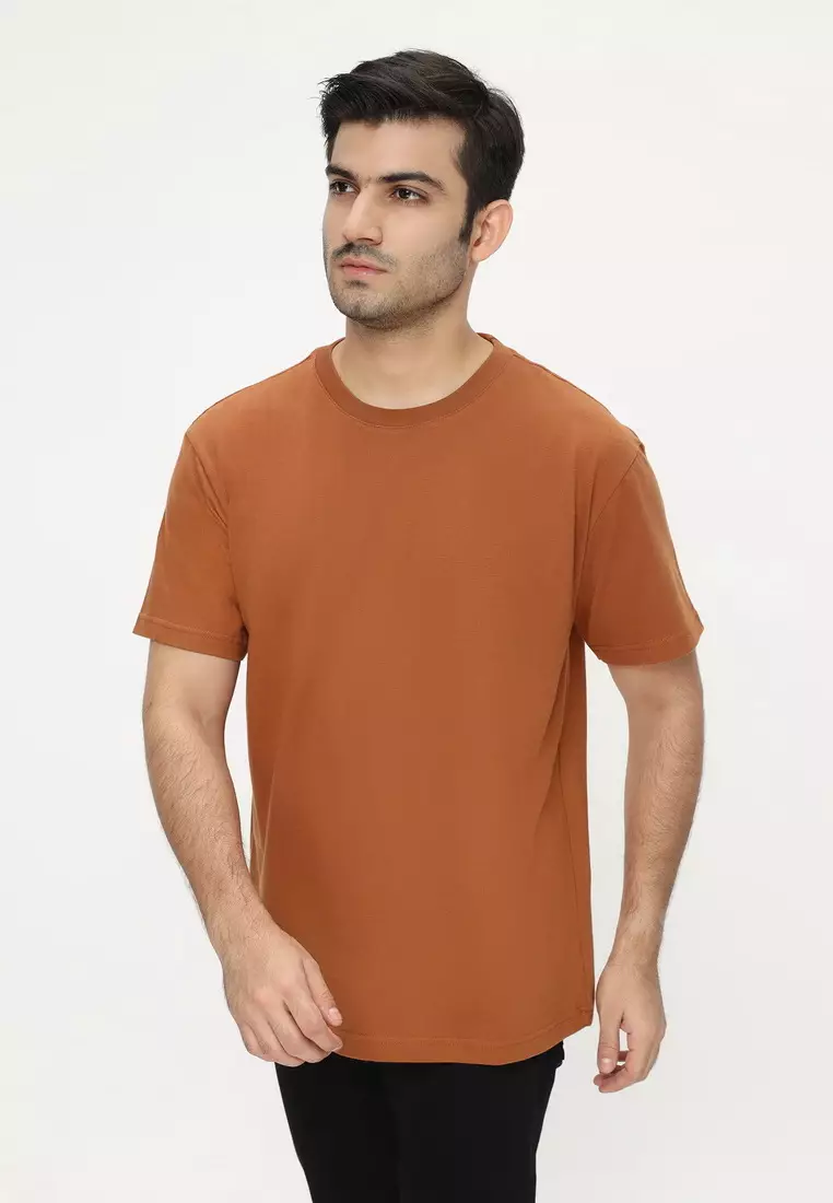 NX T-Shirt Cotton Combed Tebal Sablon Bordir Pria 207470081