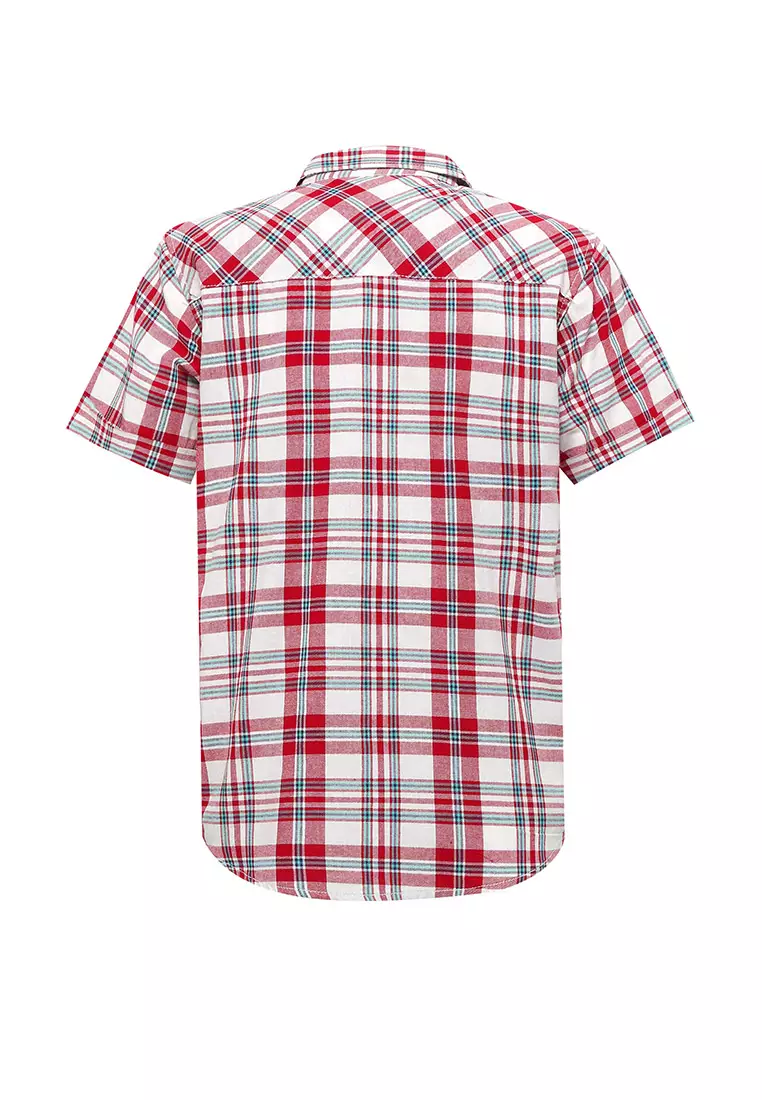 Pito Dito Boy Juanito Kemeja Pendek Anak Multicolor Motif Kotak