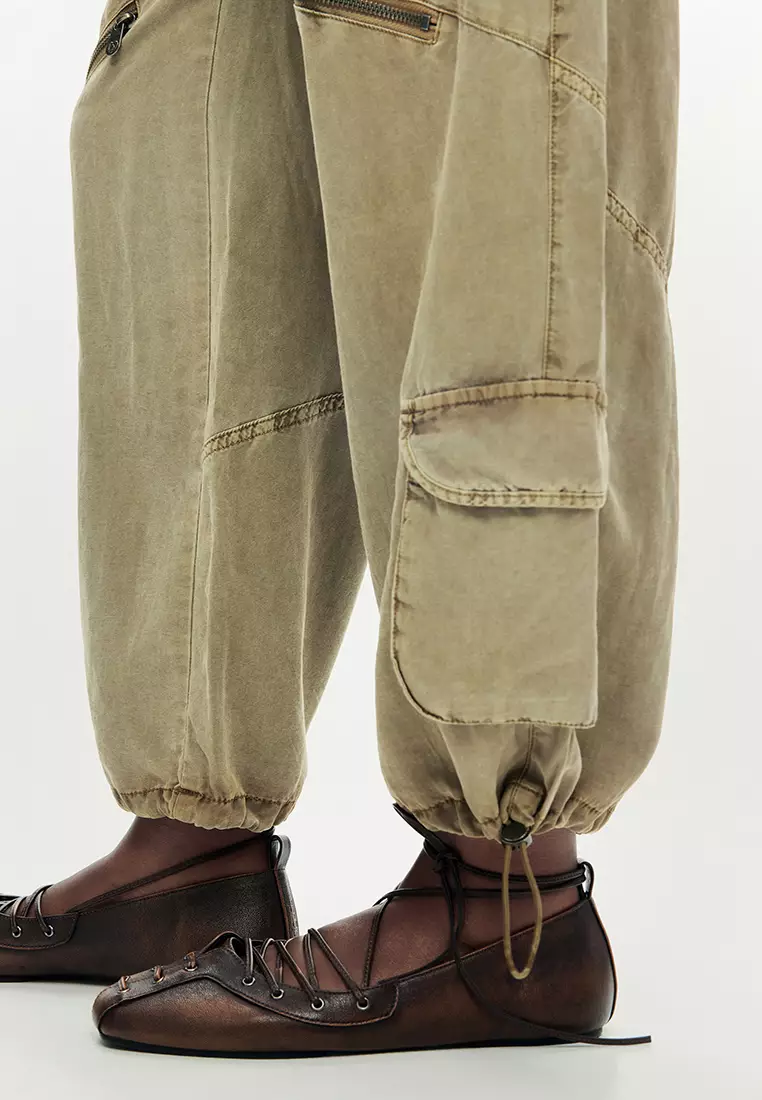 GRADIENT CAPRI PANTS
