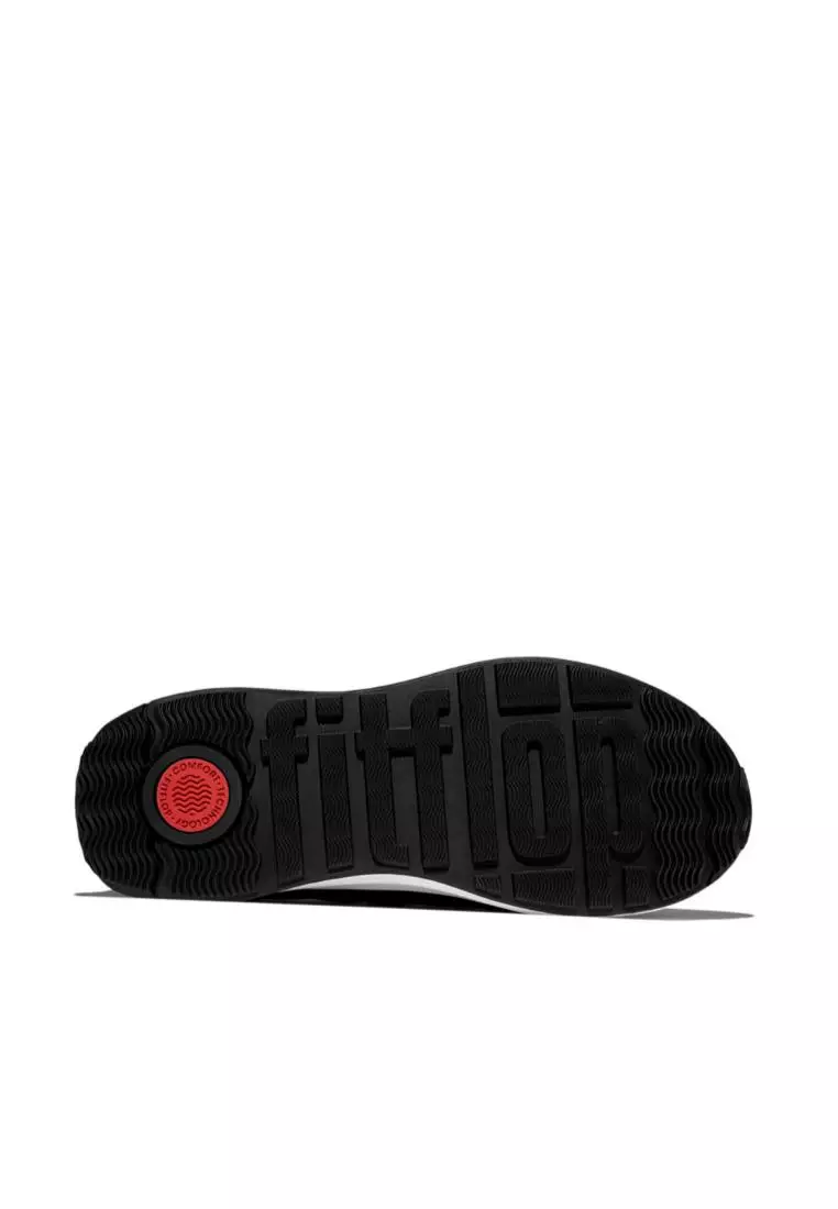 F-Mode Flow Quilted-Knit Slip-On Sneakers