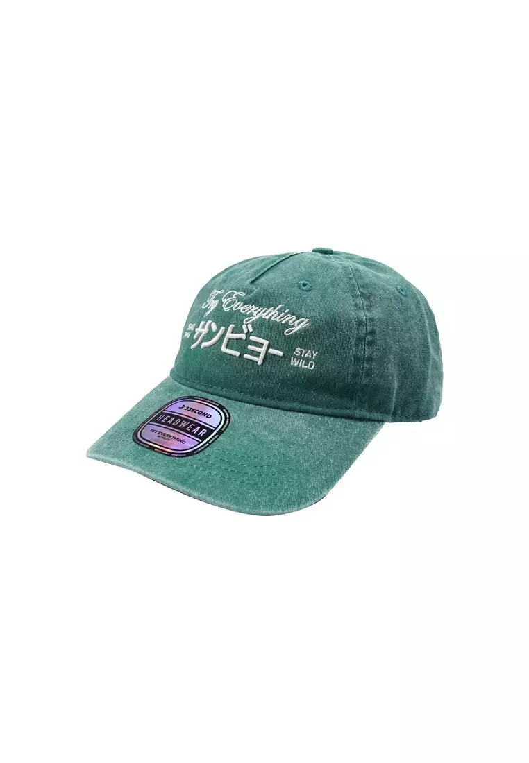 3Second Men's Baseball Cap Cotton Washing Ruki HP-C150126