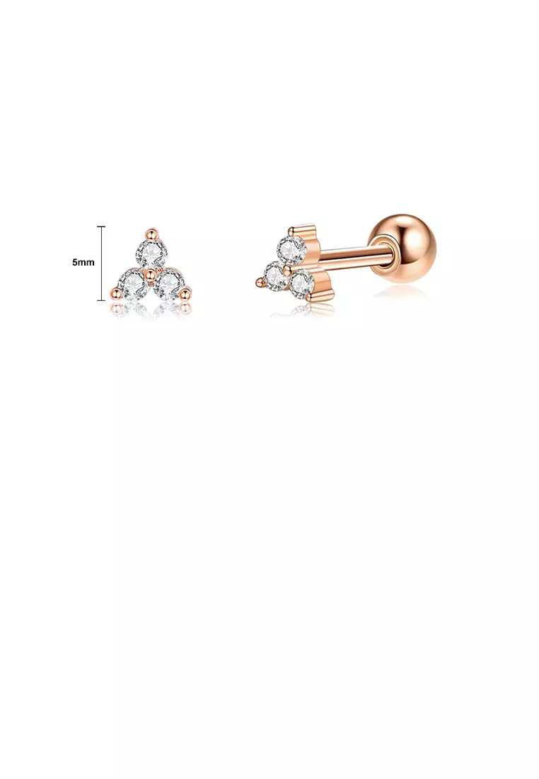 Cute simple top earrings