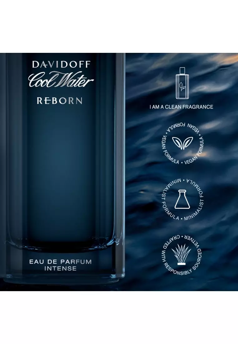 Cool Water Reborn Eau de Parfum Intense 100ml - EDP For Him (Male Perfume) | Fragrance for Men