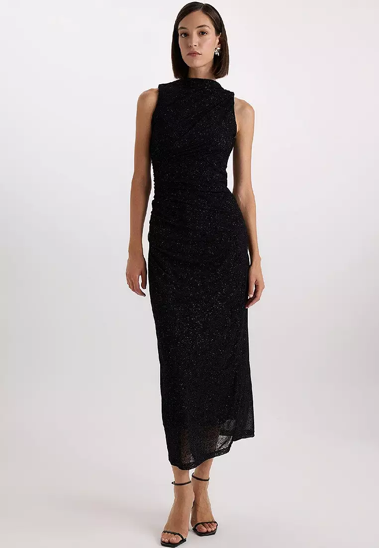 glitter dress philippines 'Tala' Two-Tone Sequin Sparkling Gown (Midnight Blue) S | US 2 main image 0