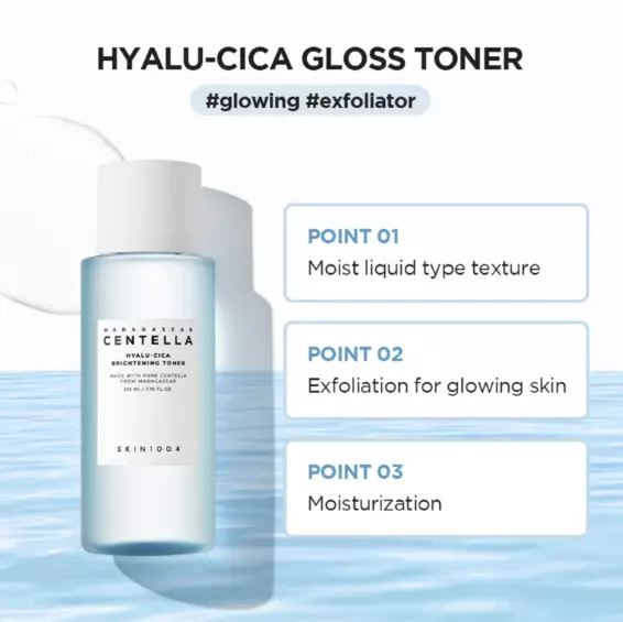 SKIN1004 Madagascar Centella Hyalu-Cica Brightening Toner (30ml)