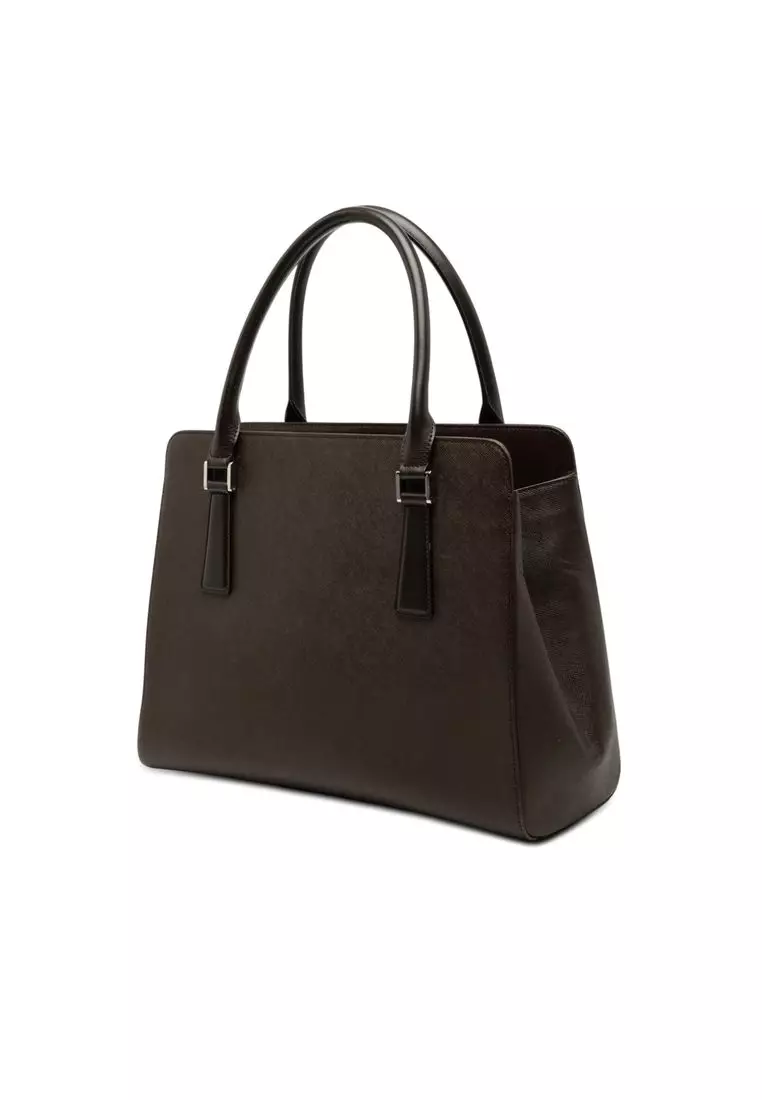 Pre-Loved Burberry Leather Handbag