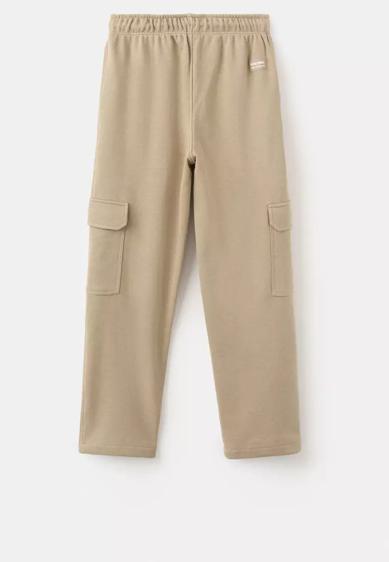 Cargo Joggers With Drawstring