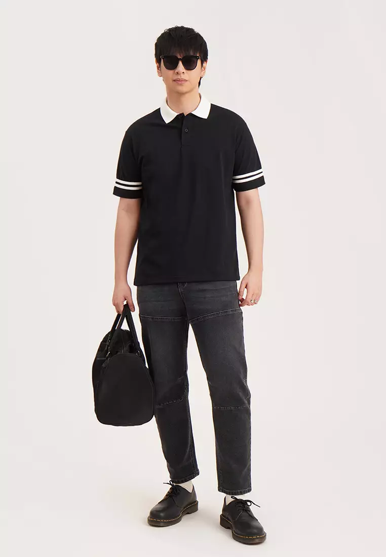 Slim Fit Biker Jeans