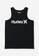 Hurley black Hurley Mens One and Only Logo Sleeveless No Sleeve Tank Top MSL2200030 Black 76104AA11C92C9GS_1