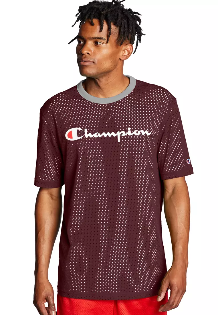 Champion men's shop reversible mesh tee