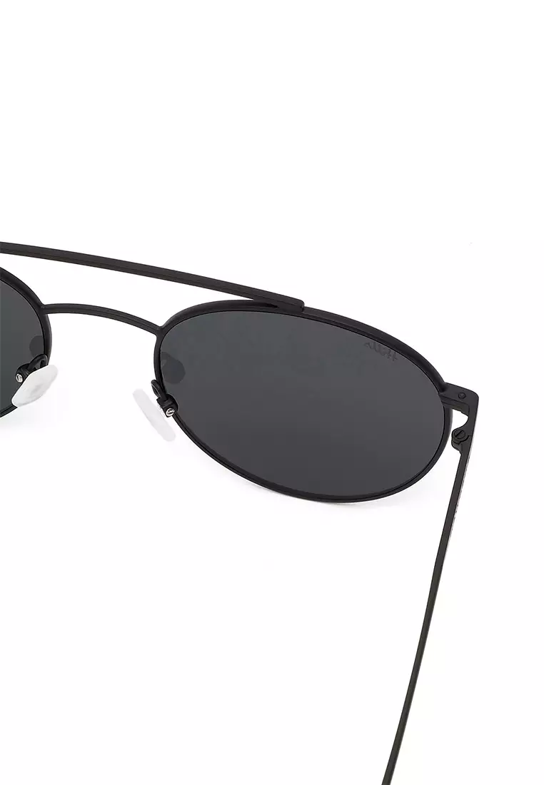 HAWKERS Black Dark HILLS Sunglasses for Men and Women, unisex. UV400 Protection. Official product designed in Spain