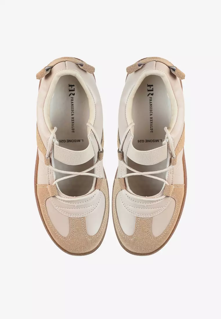 Sepatu Flatshoes Ballerina Sneakers Wanita Casual L.Nikumi