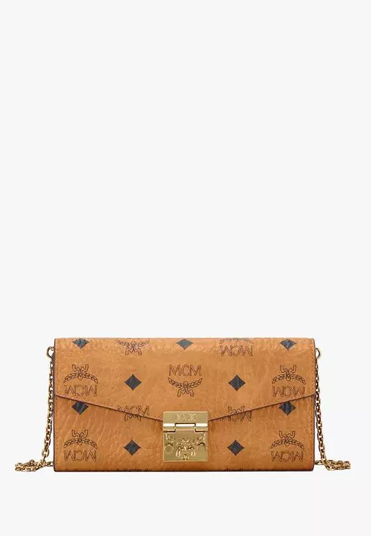 Tracy Crossbody Wallet in Visetos
