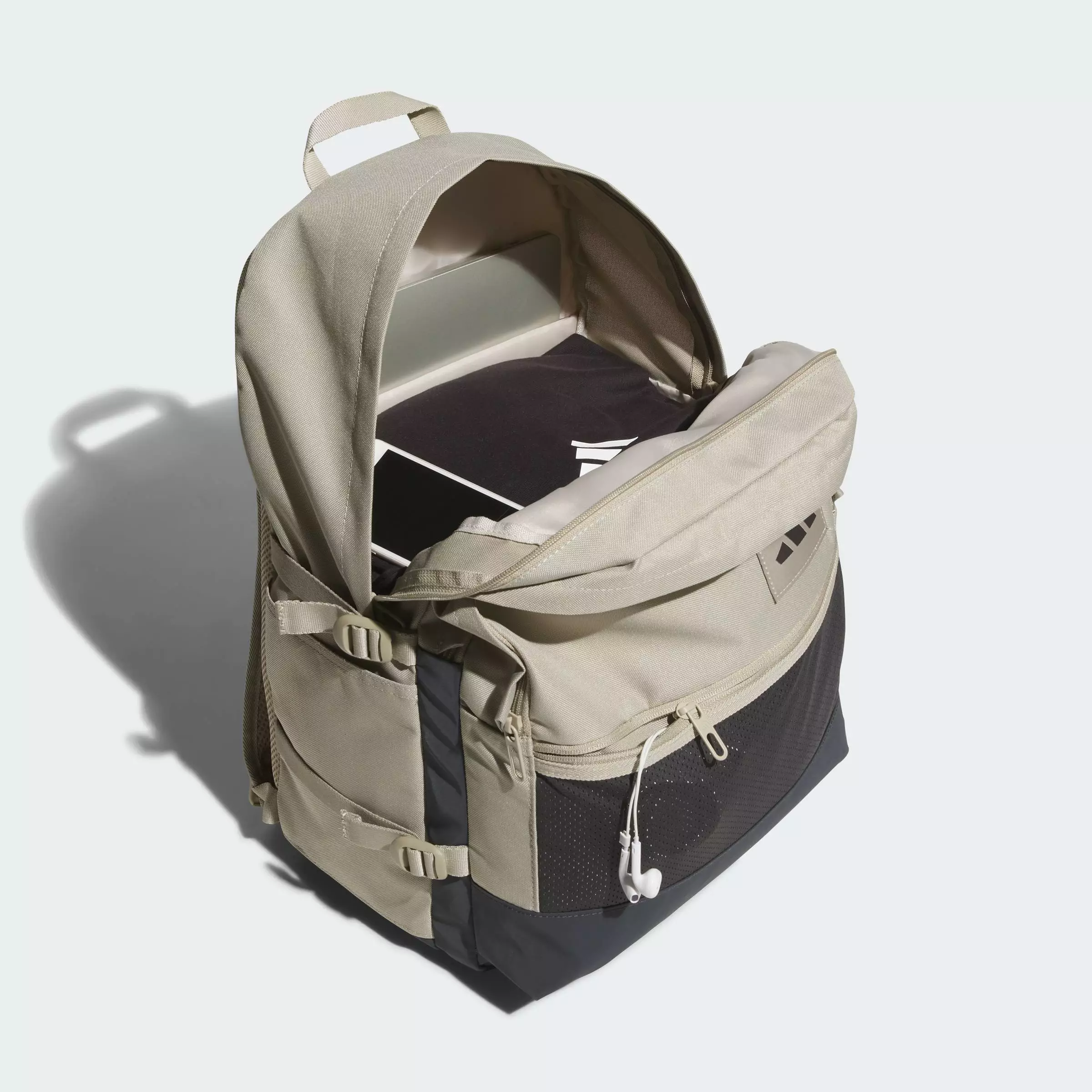 Lifestyle Utility Multi Pocket Backpack Unisex Brown KA1487