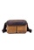 ENZODESIGN brown and multi ENZODESIGN Vintage Buffalo Leather Mini Shoulder Messenger Bag 22D98AC8A1634CGS_1