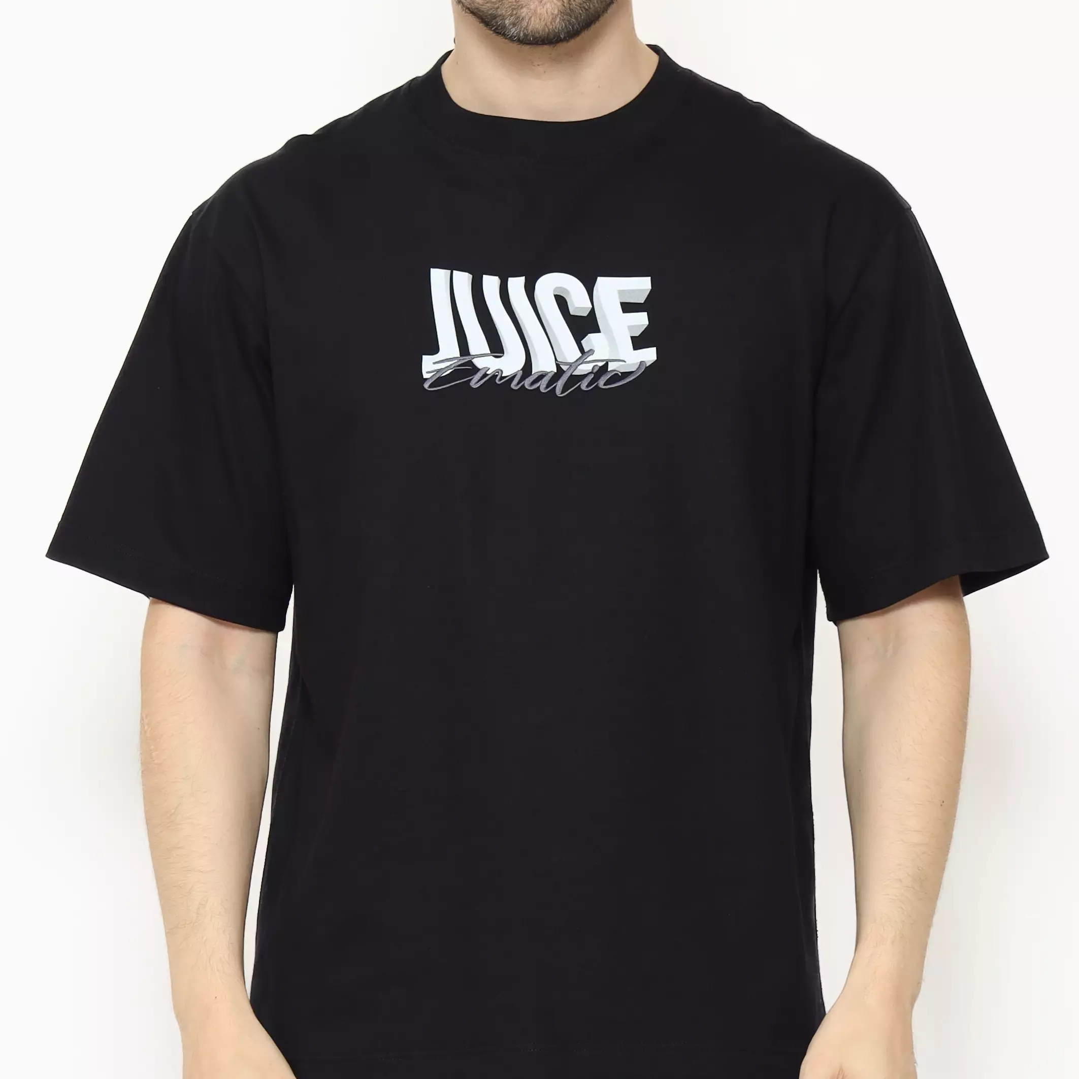 Juice Ematic Kaos lengan pendek Pria Peindre Oversize Planet Surf