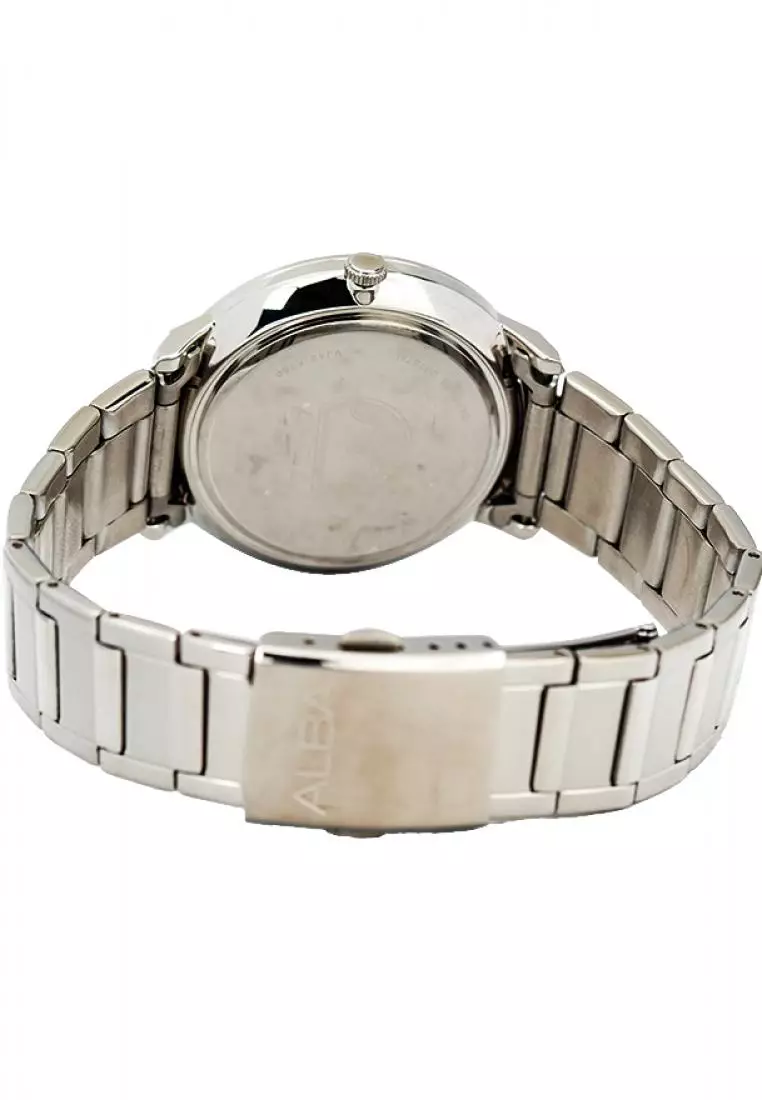 Jam Tangan Pria Alba Original Garansi Resmi AS9G65 AS9G65X1 Strap Stainless Steel Silver