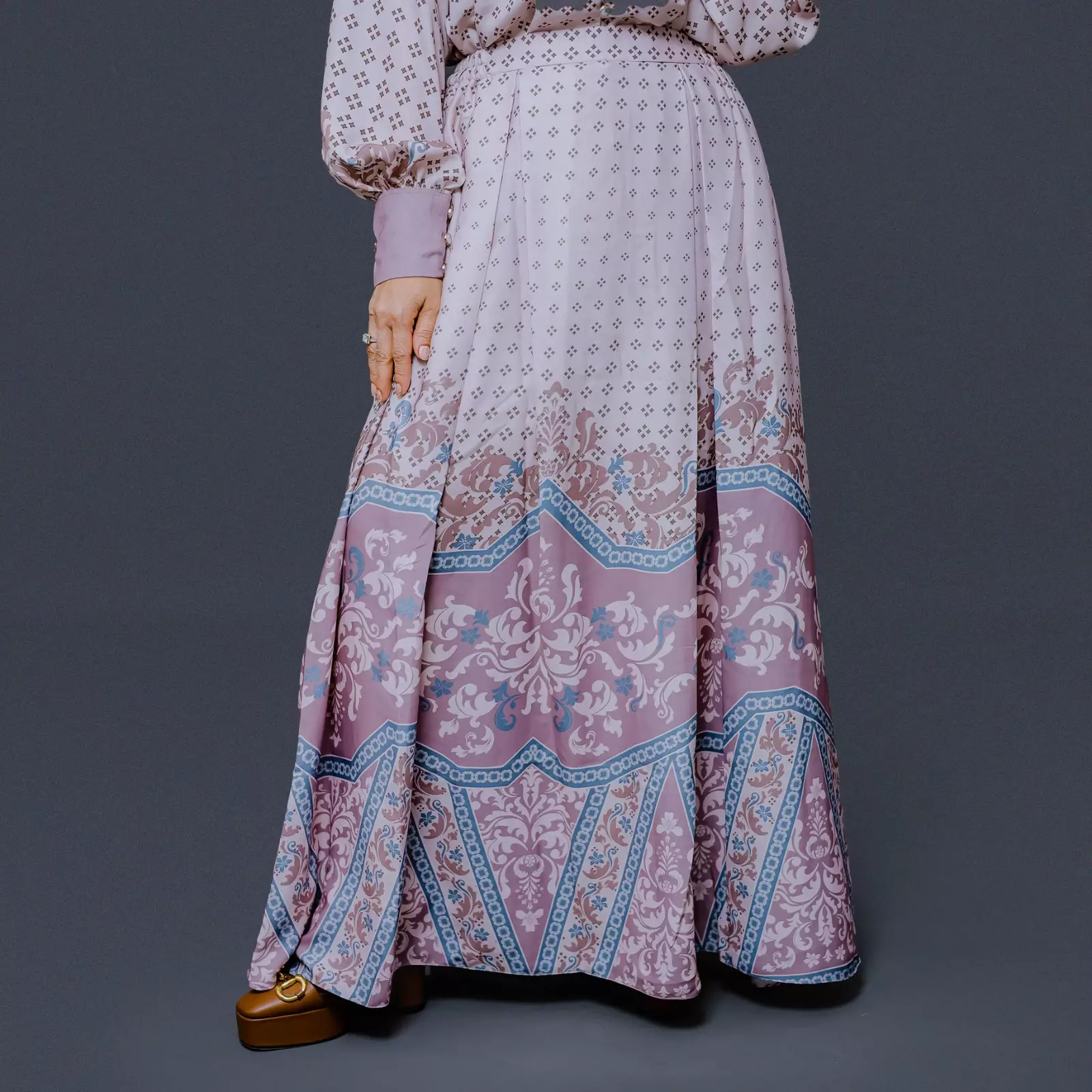 Mayra Indonesia - Set Rok Anaka - Pink