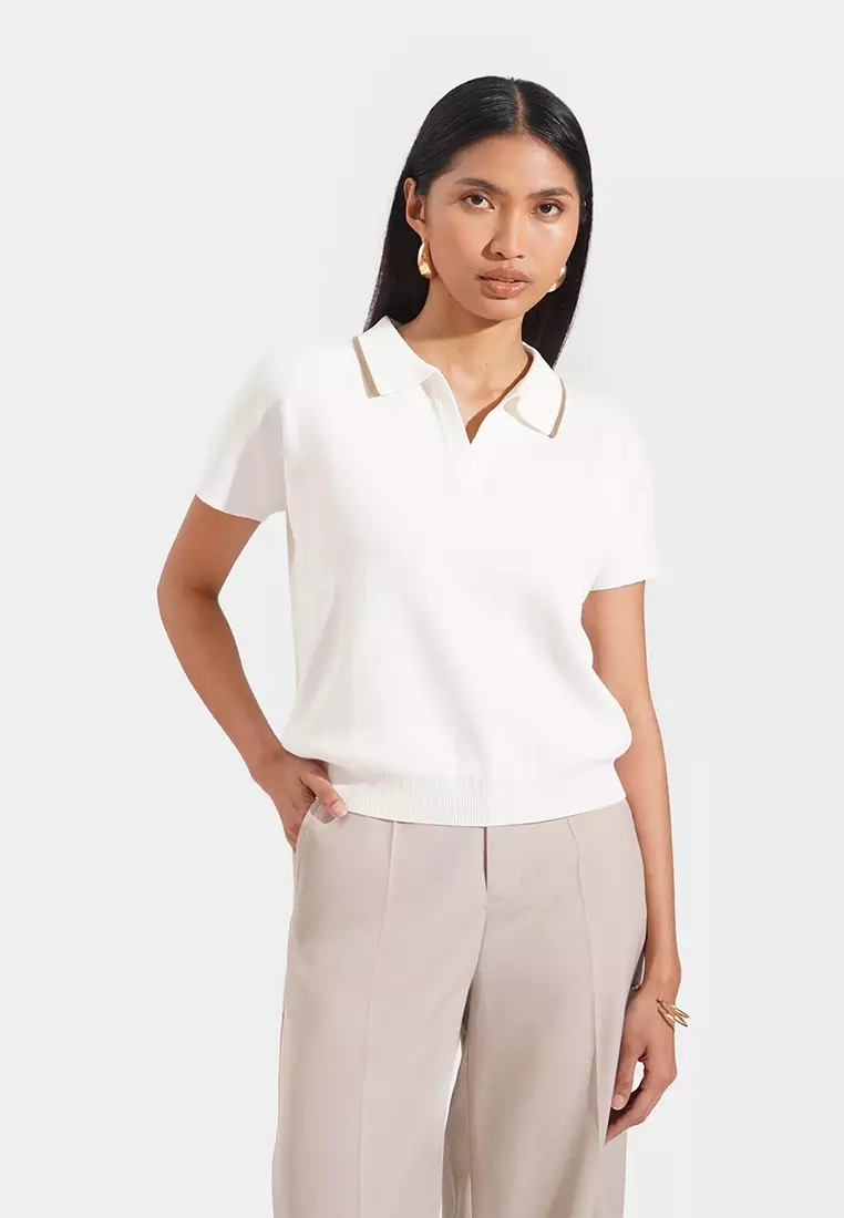 Polo with Contrast Tipping