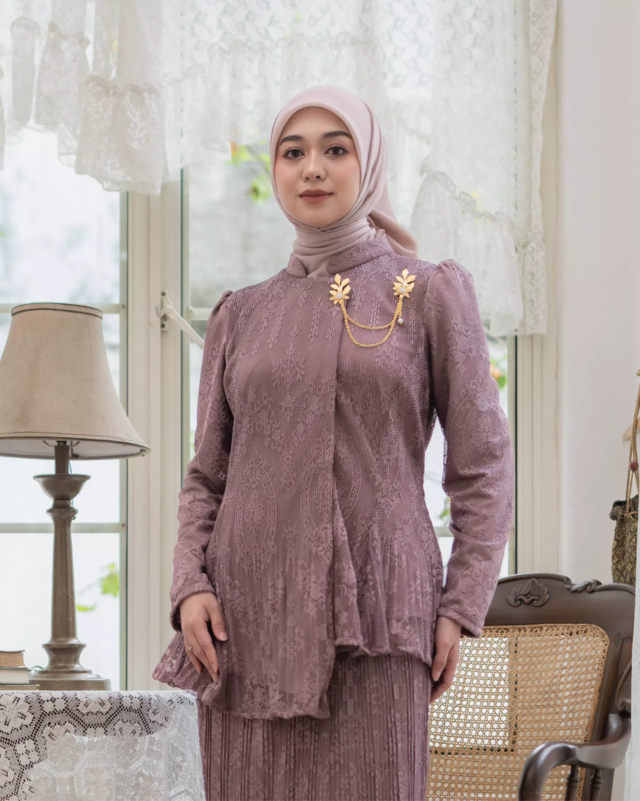 Nirmala Blouse - Plum
