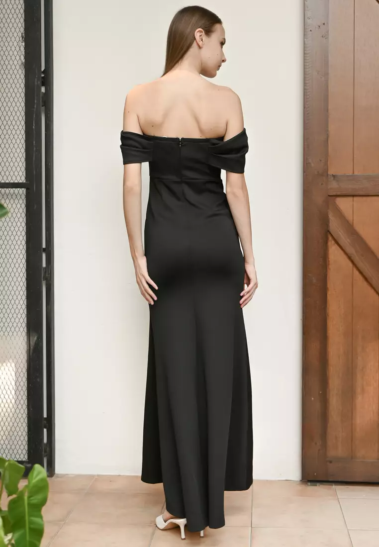 Fish-bone Dinner Dress