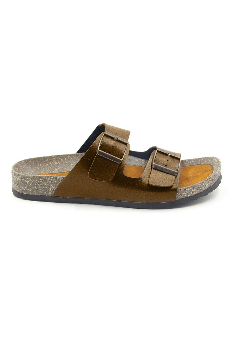 Athens - Camel Leather Sandals & Flip Flops & Slipper