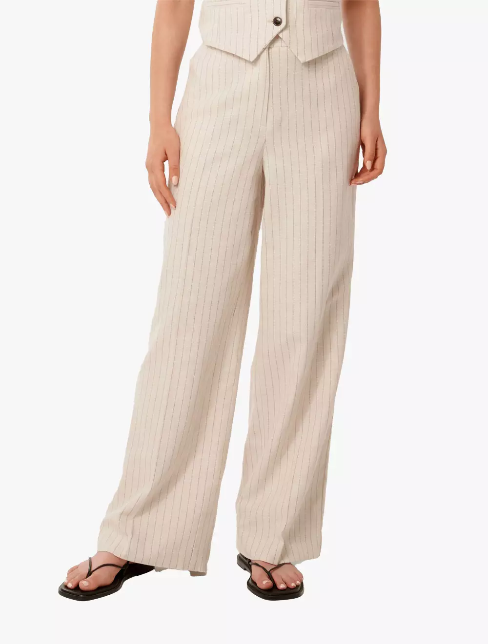 Blake Pinstripe Wide Leg Pant