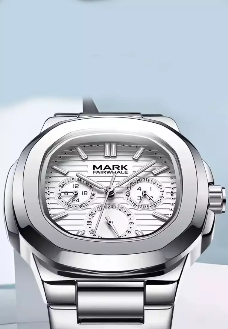 Unisex Quartz Watch, 39mm, Metal Bracelet