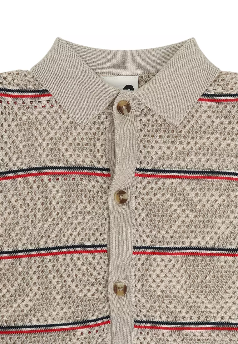 Knitted Short Sleeve Shirt