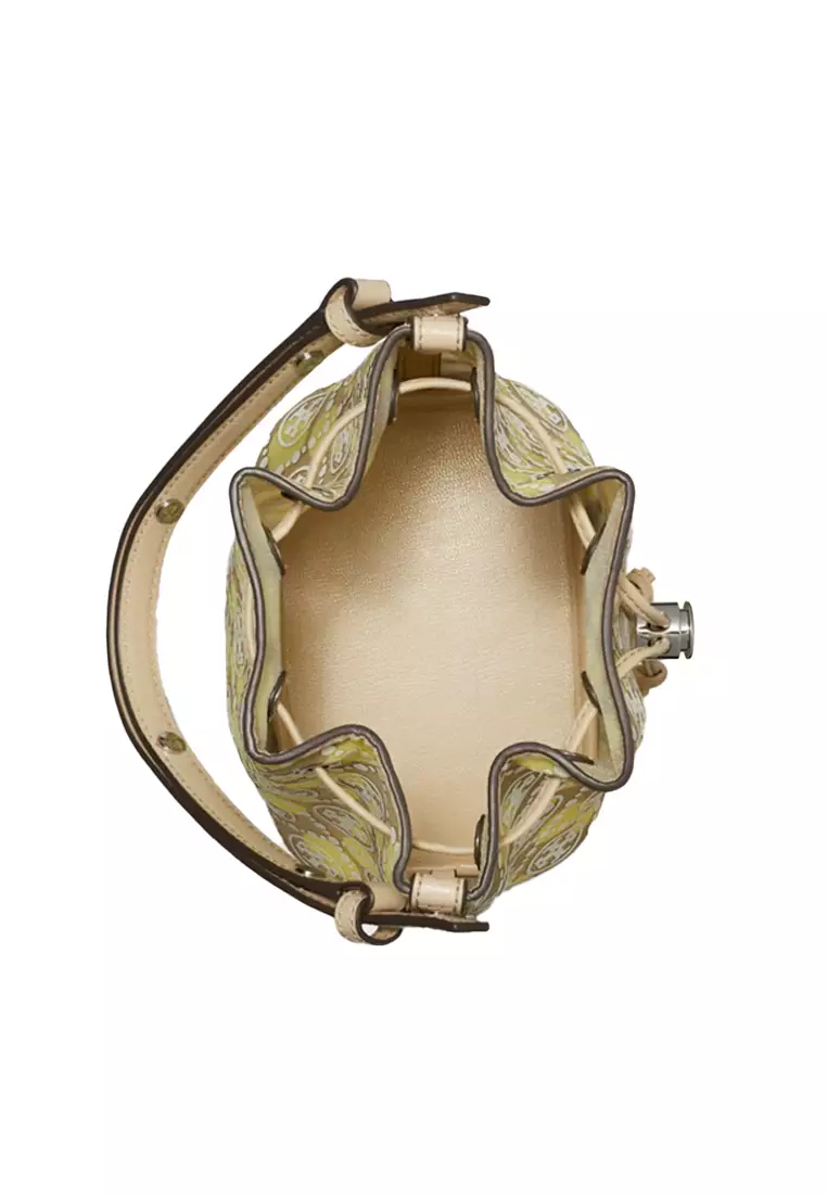 T MONOGRAM女士單肩包卡其色拼蜜露色166273