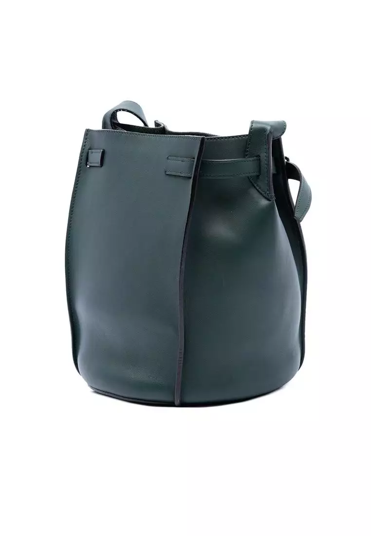 Pre-Loved Celine Leather Big Bag Bucket Crossbody