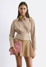 Brown/Checked
