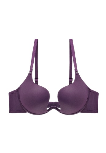 LYCKA purple LMM0107-LYCKA Lady Sexy Lace Bra -Purple 04FF9US69F9F8EGS_1