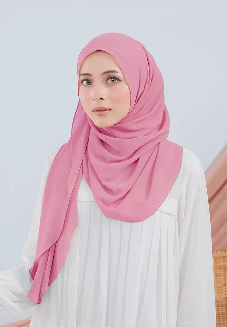 HIJAB INSTAN SABIYA - BANDUNG PINK