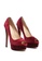 Rag & CO. red BRIELLE High Heel Peep Toe Stiletto in Burgundy F05EASHCD85AC0GS_2