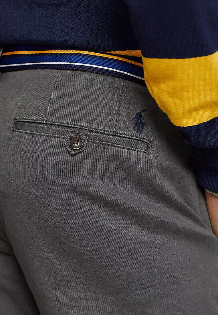Bedford Straight Fit Washed Chino Pant