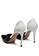 London Rag black and white Patent PU Slip on Stiletto Heels in White and Black 03DD6SHE06252AGS_3