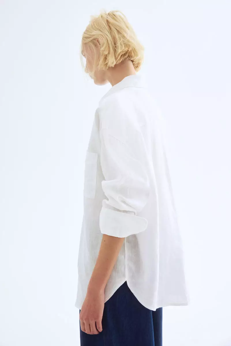 Oversized linen shirt