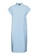 Vero Moda blue Louise Sleeveless Loose Shirt Dress 4689DAAD33EFF2GS_5