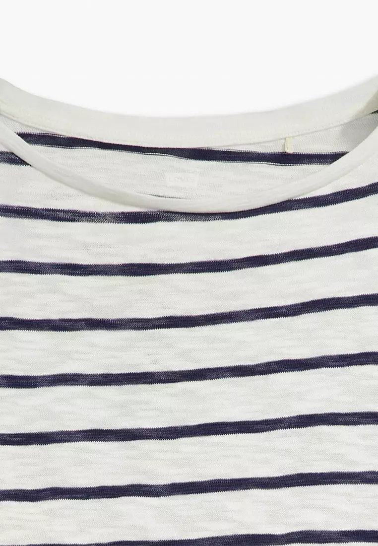 levi's women's margot long sleeve t shirt