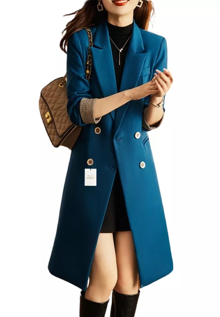 Slim fit discount trench coat womens