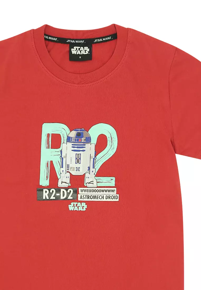 Camiseta Star Wars R2-D2 - Estampada Masculina Oficial