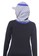 Attiqa Active grey Short Runner- Grey list Marine Blue , Sport Hijab 5AD92AAEE065BEGS_5