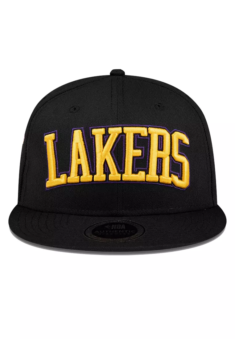 Team 3D Embroidery Los Angeles Lakers Mens Flat Cap