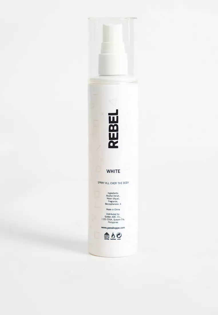 Rebel White Body Spray For Men 150ML