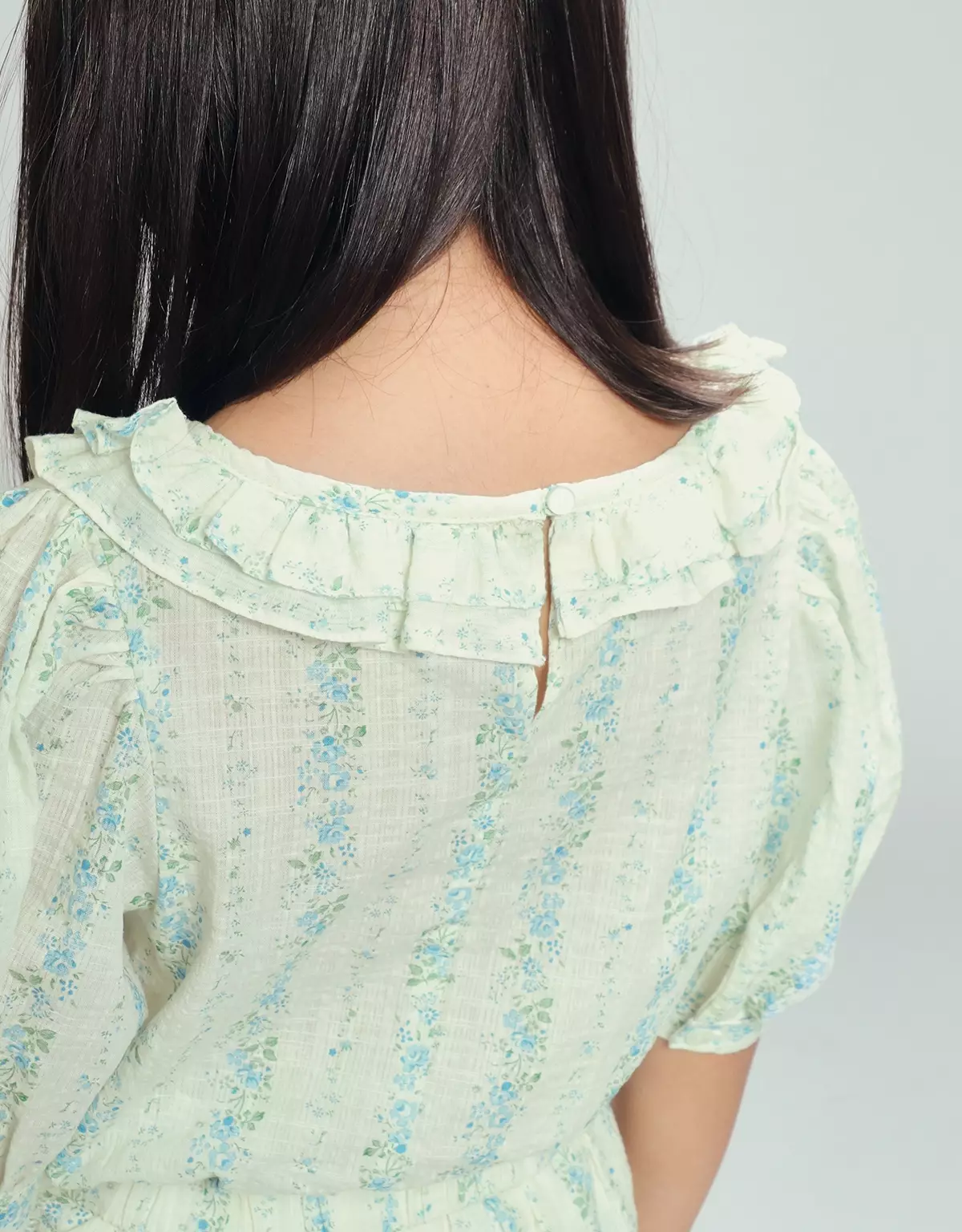 Gingersnaps Floral Grace Blouse Multicolor - Atasan Anak Perempuan (Multi)
